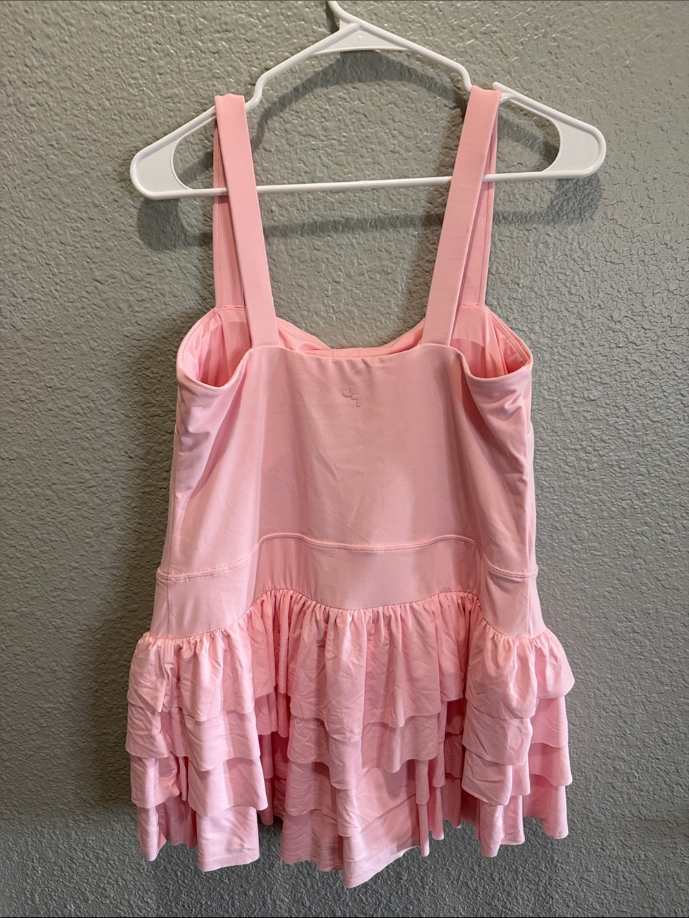 JoyLab Women’s Pink Ruffle One-Piece Tennis dress size XL - Picture 2 of 4